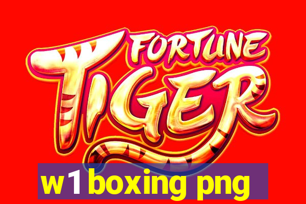 w1 boxing png